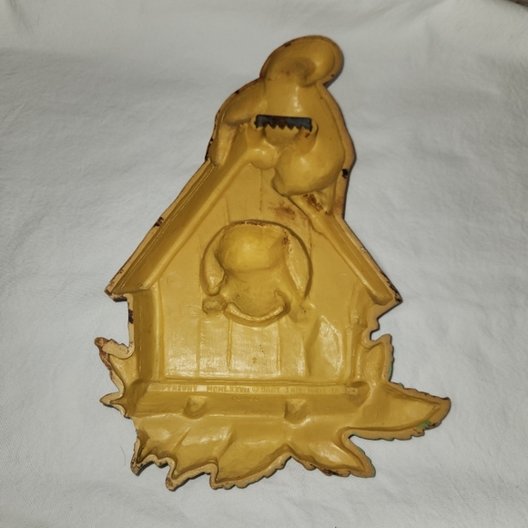 Vintage Homco Woodland Wall Plaques Decor 70s Cottagecore Raccoon & Chipmunks - Picture 9 of 16